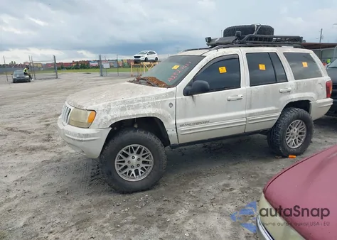 2002 Jeep Grand Cherokee Limited from USA, damaged, VIN 1J4GW58S72C303515